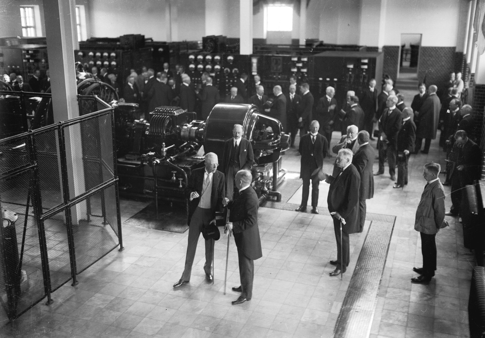 Invigning av radiostationen i Grimeton 1925