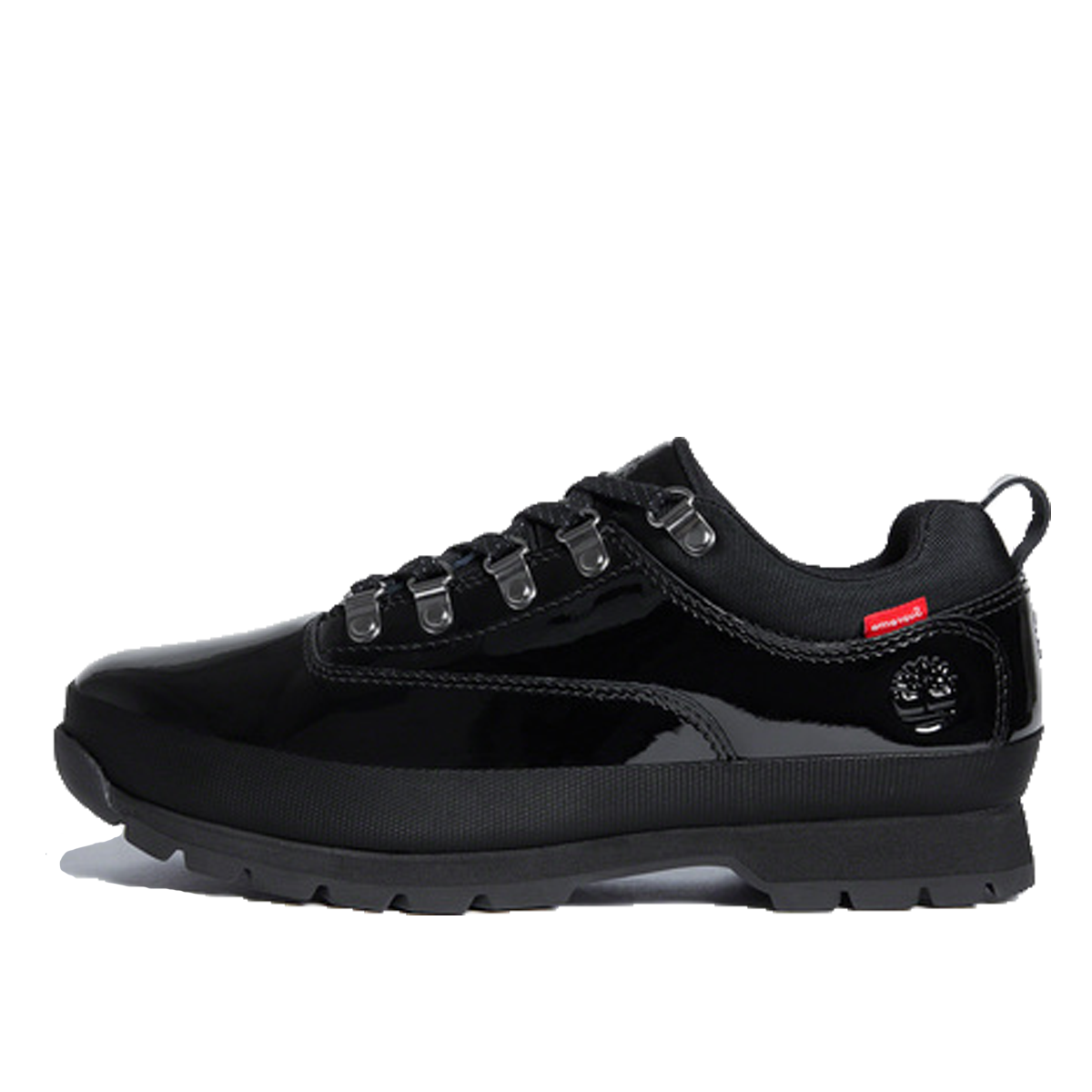 Supreme x Timberland® Patent Leather Euro Hiker Low Black (SS20