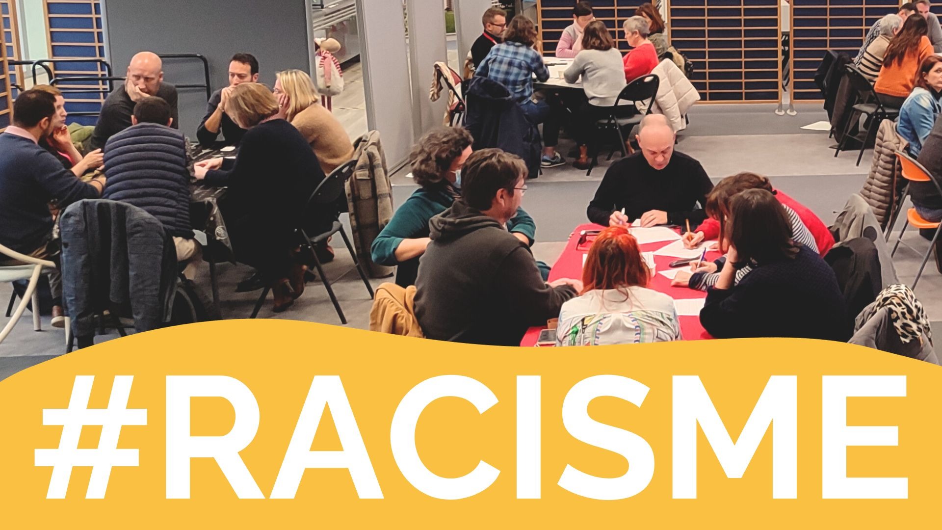 Représentation de la formation : Agir et sensibiliser contre le racisme, vers un meilleur vivre ensemble