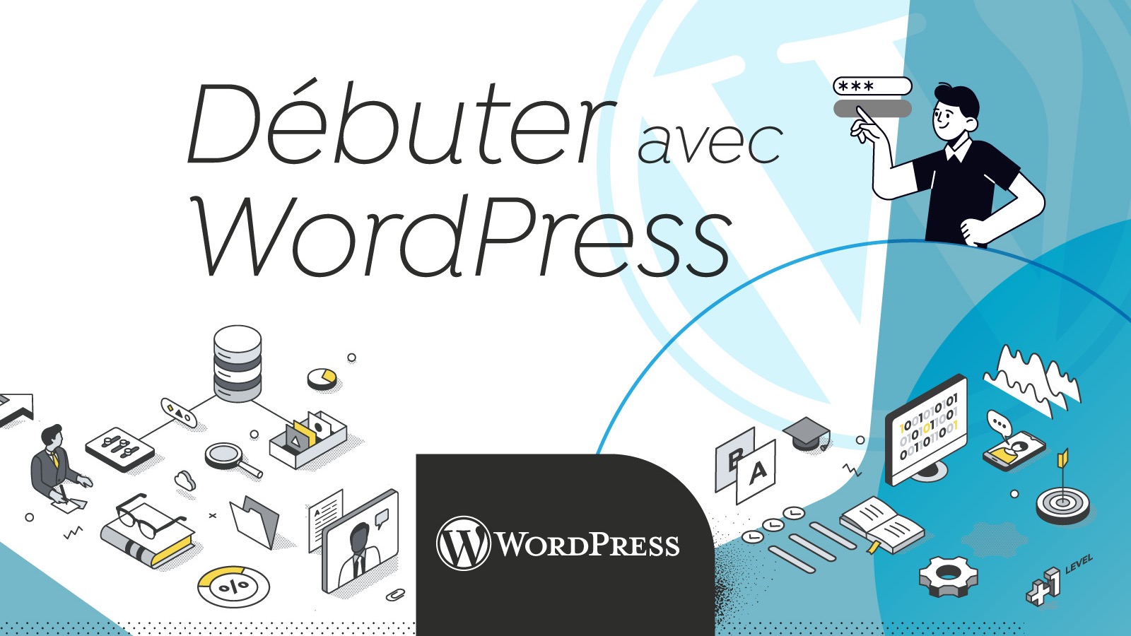 Représentation de la formation : Débuter avec Wordpress