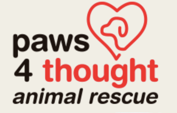 PAWS4thought Animal Rescue logo