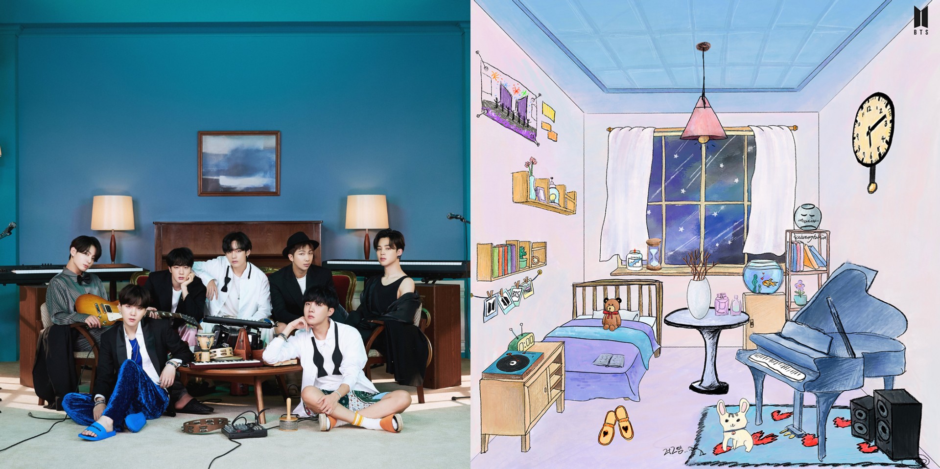 Create your own 'BE' room with items curated by BTS