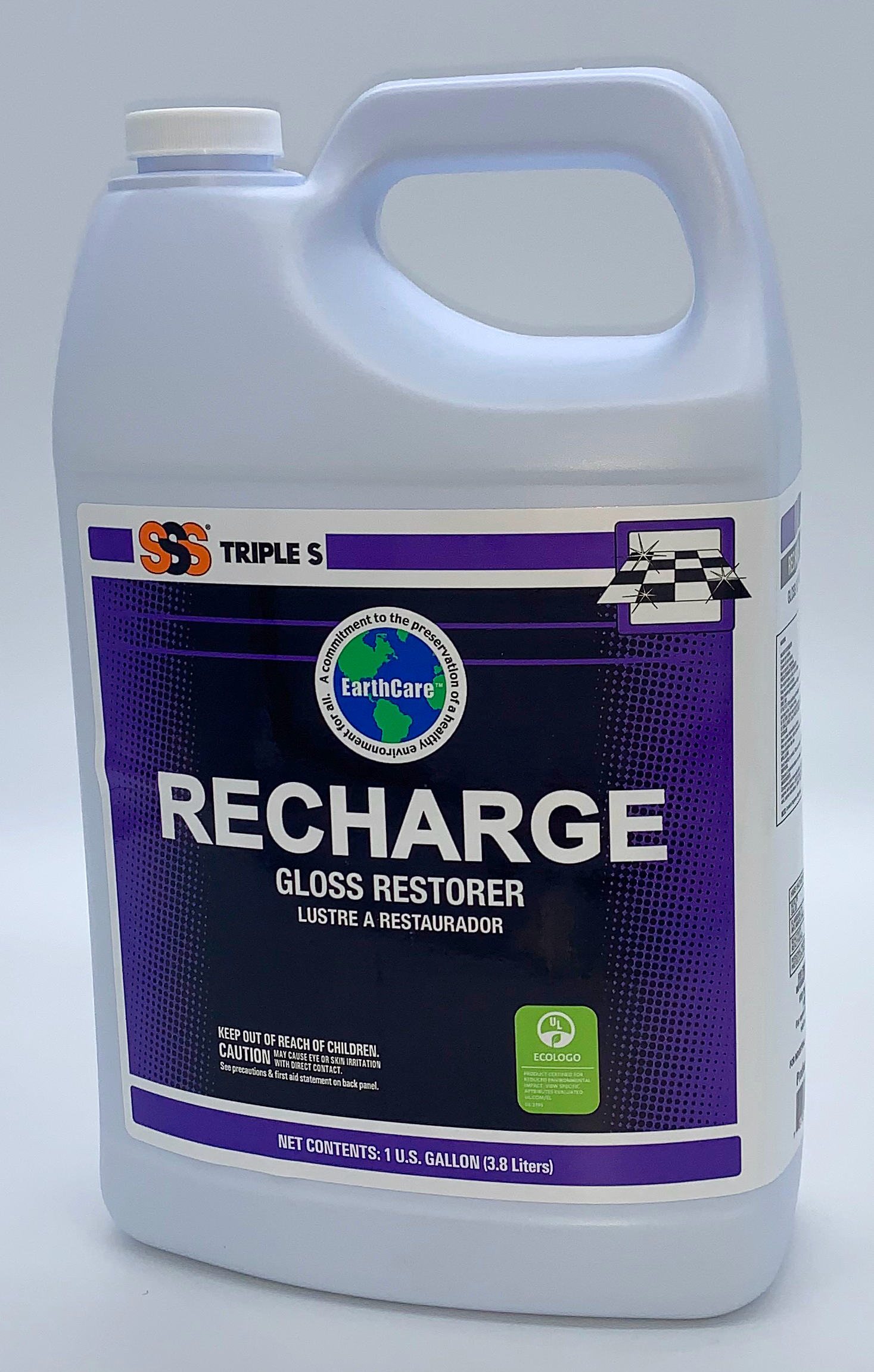Triple-S 'Recharge' Gloss Restorer for all floors, including synthetic flooring