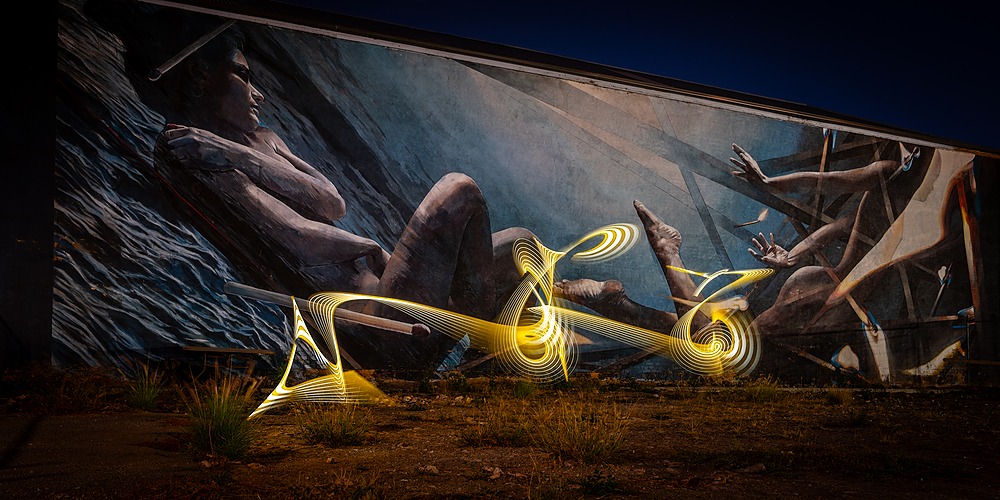 Light painting photography by Denis Smith