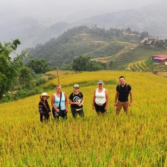 tourhub | Open Asia Travel | Sapa 2 Days 1 Night From Hanoi by Sleeping Bus | Hanoi - Sapa - Cat Cat - Trekking Lao Chai – Ta Van - Hanoi | Vietnam 