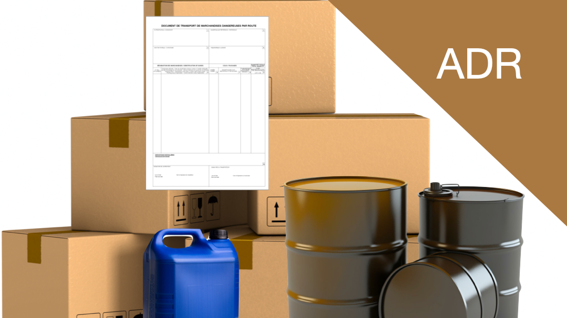 Représentation de la formation : ADR Expéditeurs Sensibilisation Emballages & Documentation (2 heures)