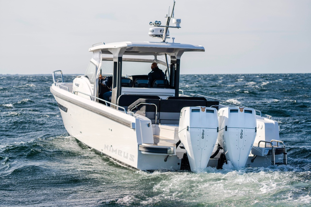 Boatbuilers Nimbus Group now offer OXE Marine's diesel outboards as an option to their customers.