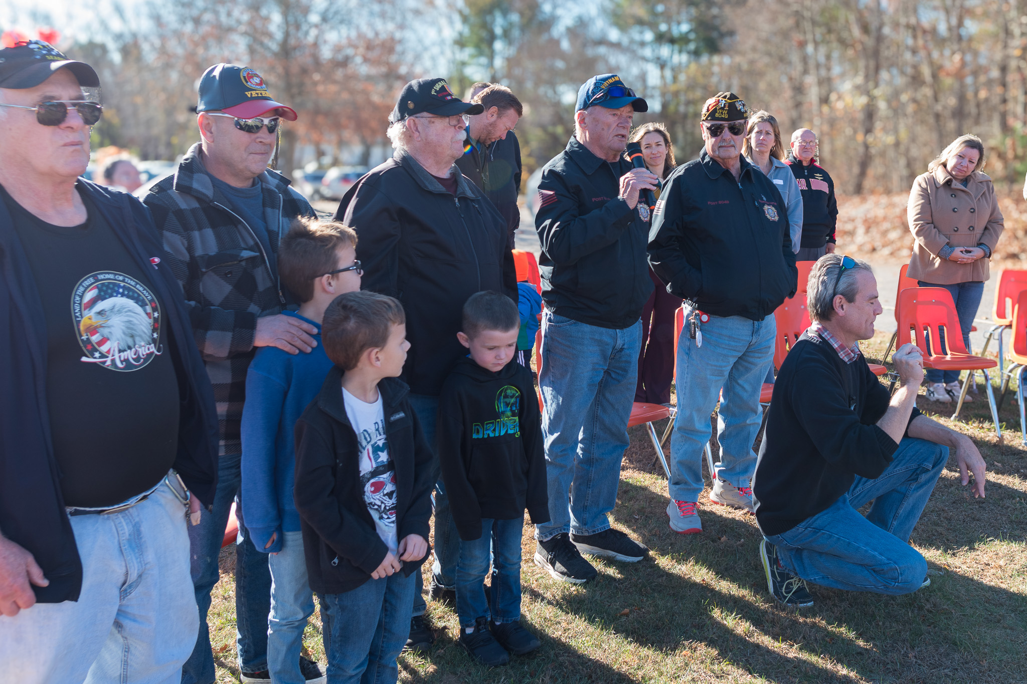 Veterans Day ceremony