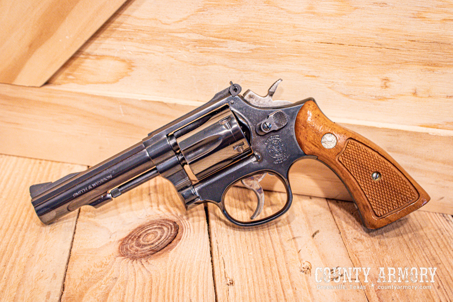 Smith & Wesson 17-6 Half-Lug Revolver .22LR 6-Rds 4"-img-1