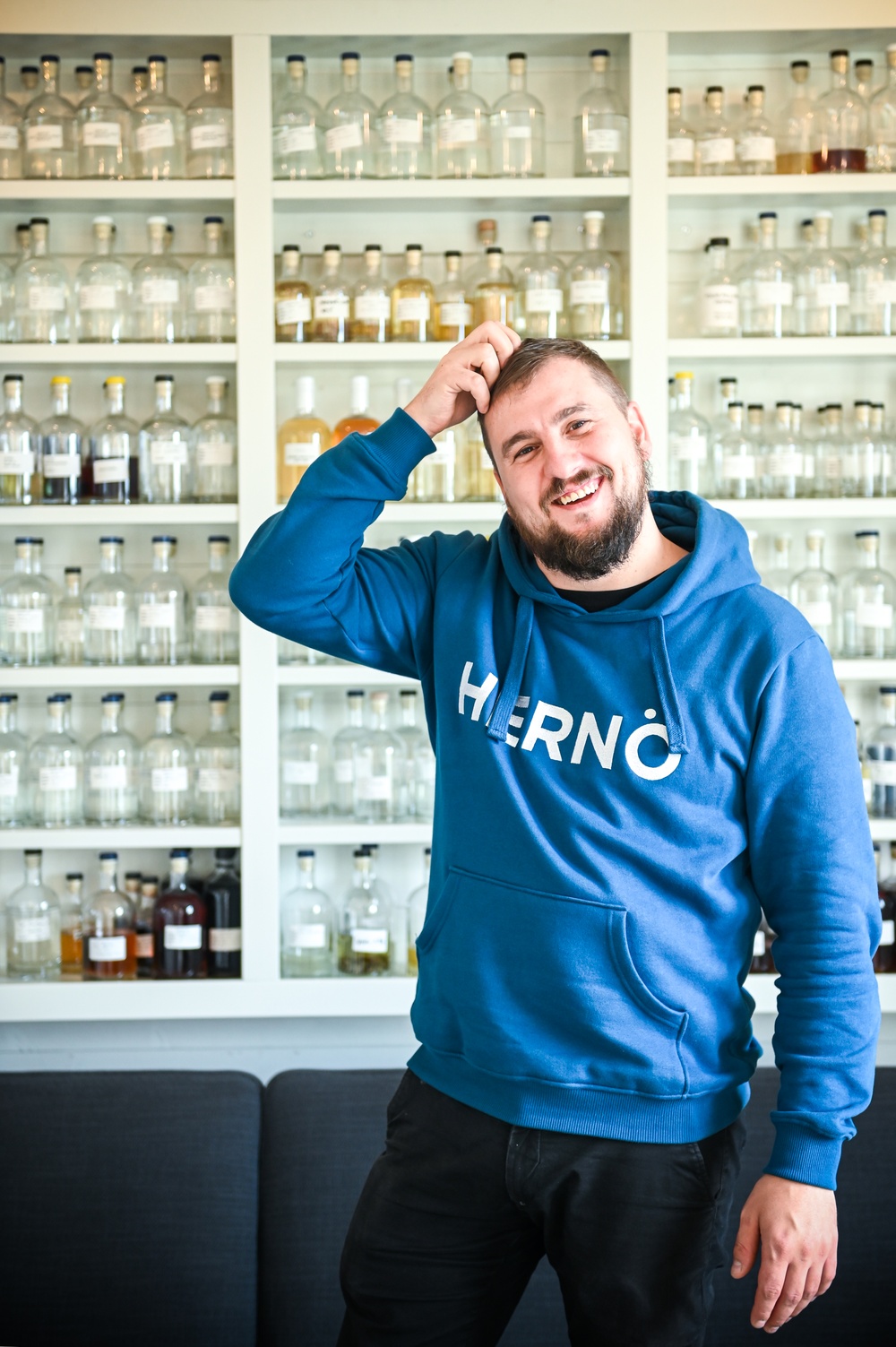 Dennis Anklev, Bar Manager, Hernö Gin Bar, Stockholm