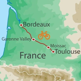 tourhub | UTracks | Atlantic Coast Cycle -  Nantes to La Rochelle | Tour Map