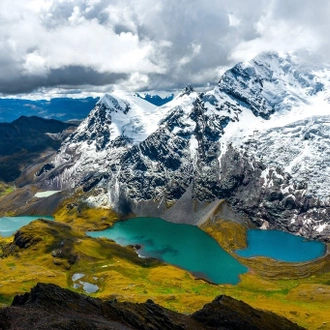 tourhub | Andean Path Travel  | Ausangate Trek to Rainbow Mountain 4 days | Tour Map