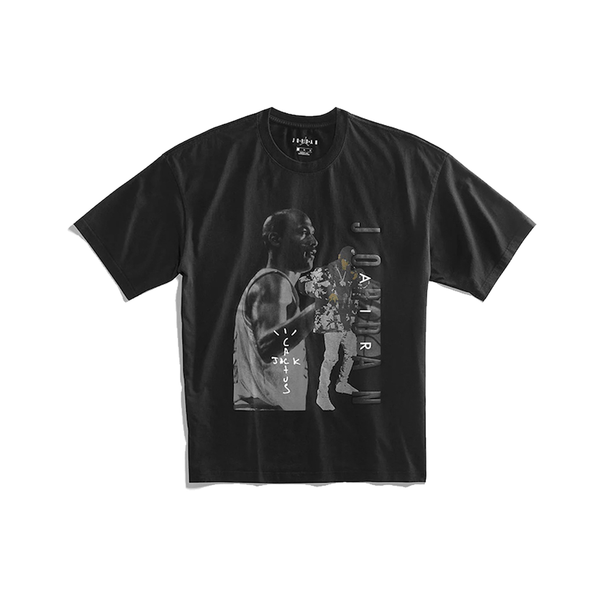 Air Jordan x Travis Scott 'Cactus Jack' T-Shirt Tee Black (2019 ...
