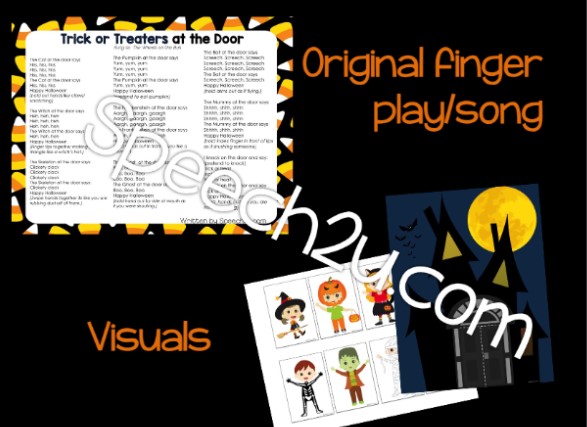 halloween speech therapy articulation activities