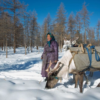 tourhub | YellowWood Adventures | Tsaatan Tribe: The reindeer herders of Mongolia 
