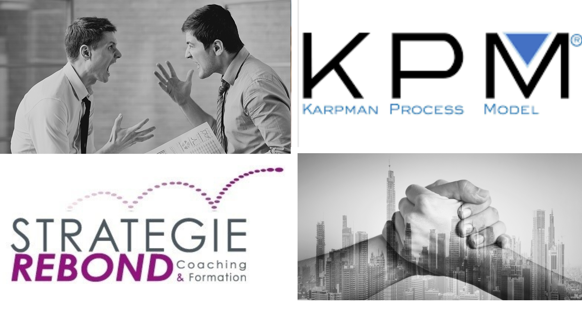 Représentation de la formation : 2- Découvrir & pratiquer le 
Karpman Process Model 