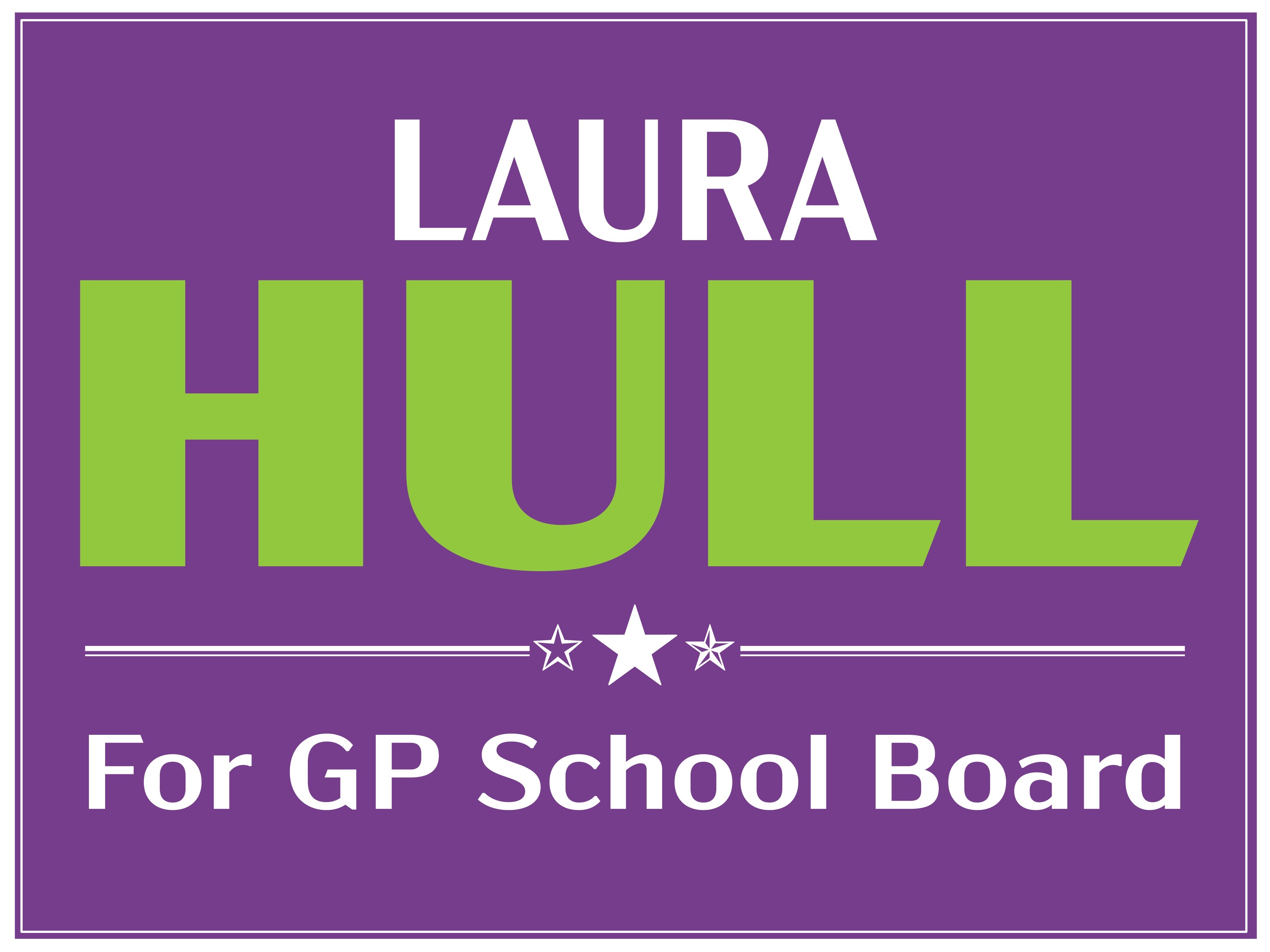 Elect Laura Hull logo