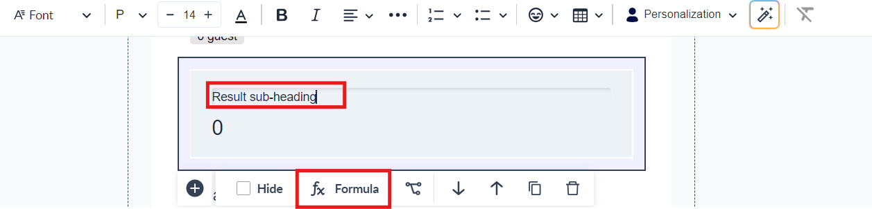 How to create a formula in Mailmodo?