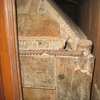 Hebrew writing on the tomb of Ezra.