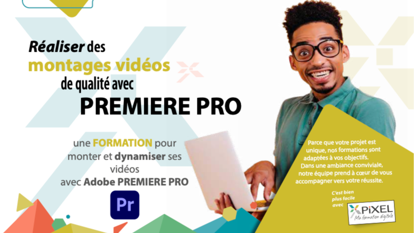 Représentation de la formation : Adobe Premiere Pro