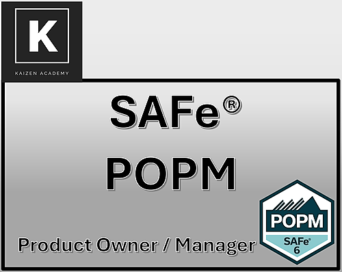 Représentation de la formation : Formation SAFe® POPM Product Owner Product Manager
