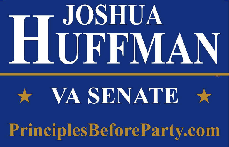 Huffman for Virginia Senate logo