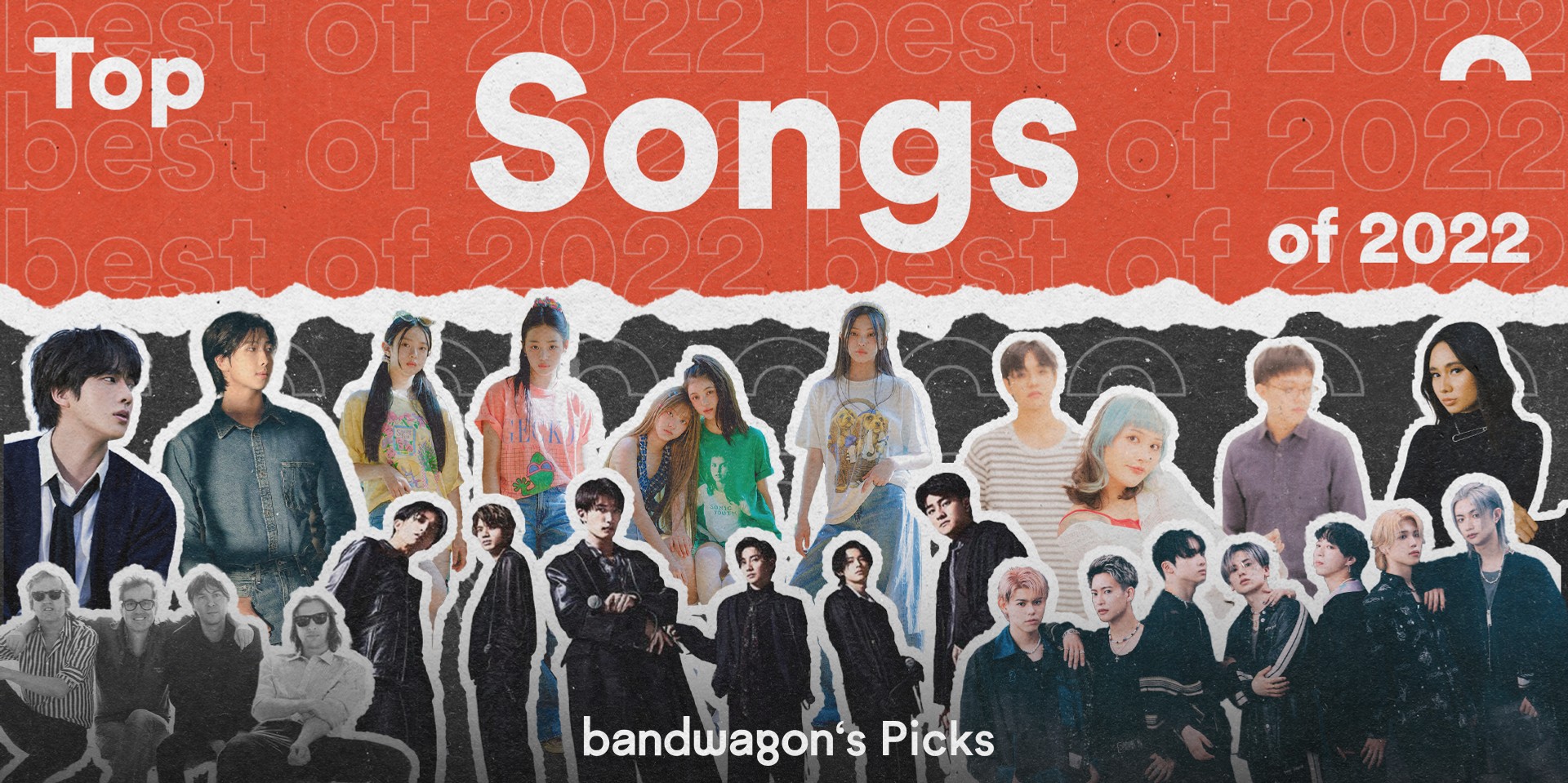Top Songs of 2022: Bandwagon's Picks – NewJeans, NIKI, Jin, BE:FIRST, RM, SixTONES, Sobs, Phoenix, and more