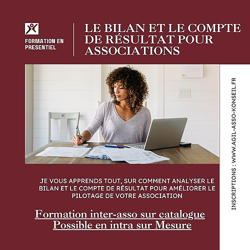 Représentation de la formation : Comprendre et analyser les états financiers de son association