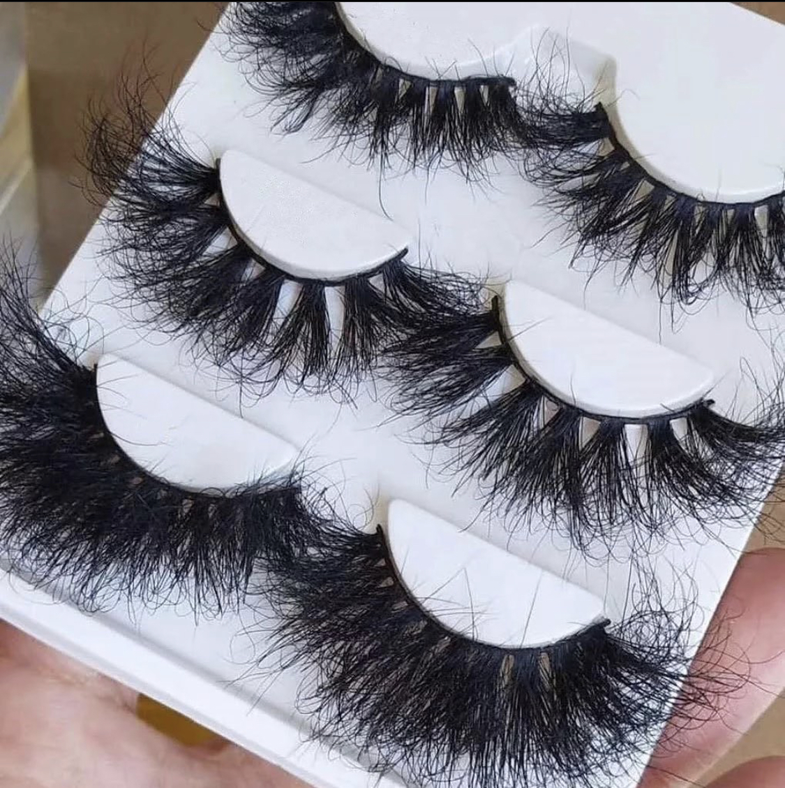 Human discount hair lashes