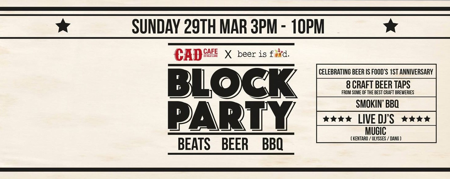 CAD BLOCK PARTY MARCH 29
