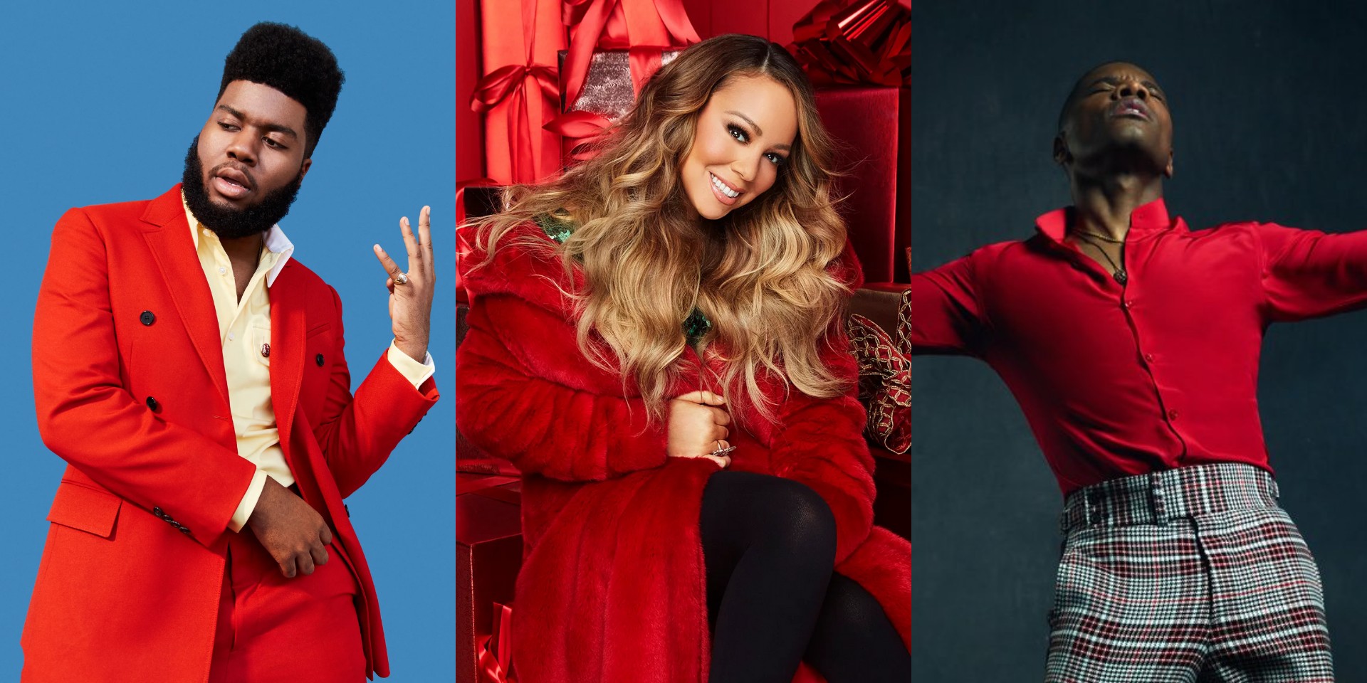 Mariah Carey announces new festive single 'Fall In Love At Christmas' featuring Khalid and Kirk Franklin