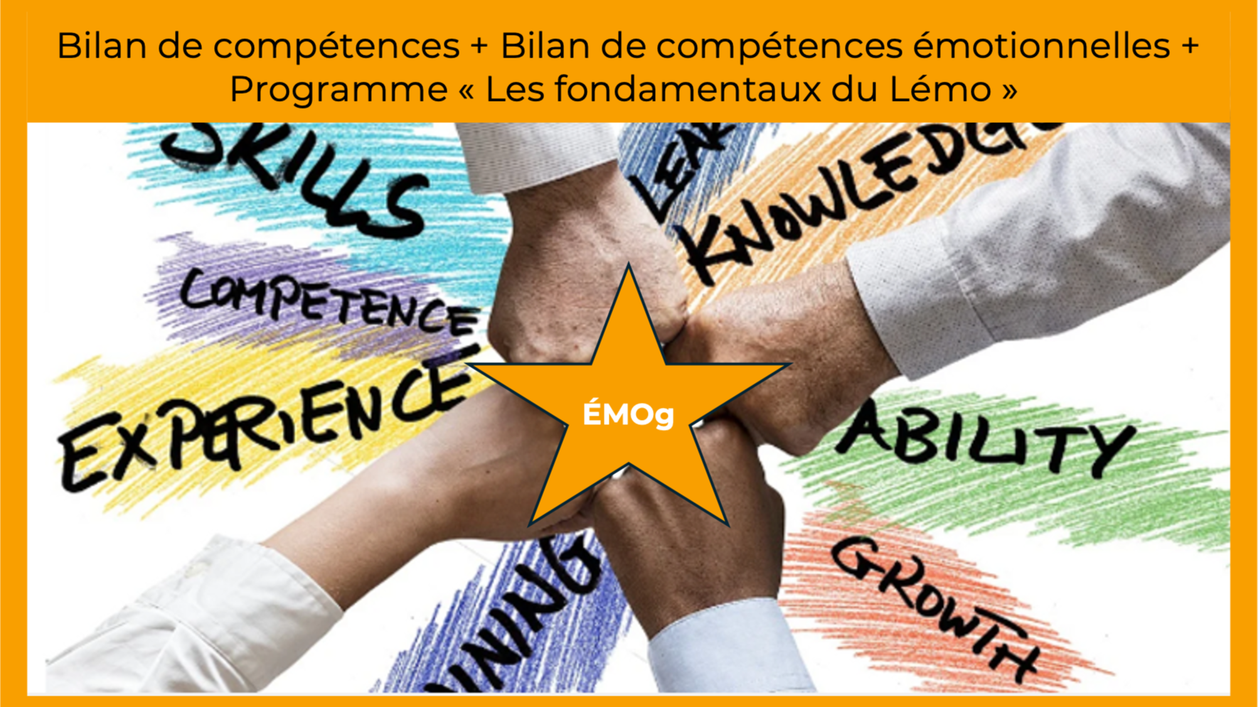 Représentation de la formation : Bilan de compétences & émotionnel - ÉMOg-