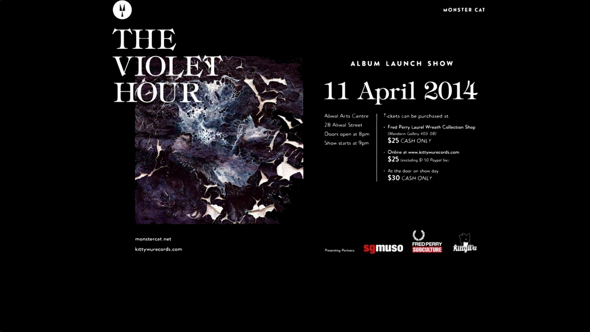 THE VIOLET HOUR Launch Show
